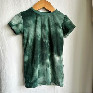 Lemon and Loom Baby Toddler Sleeper Green Ombré Stretchy